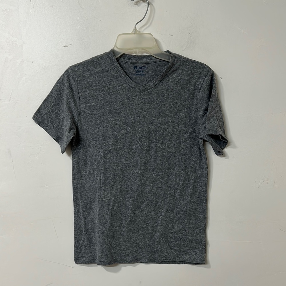 Place Gray Short Sleeve Crew Neck Tee